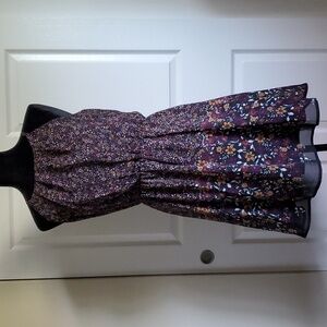 Sleeveless chiffon dress